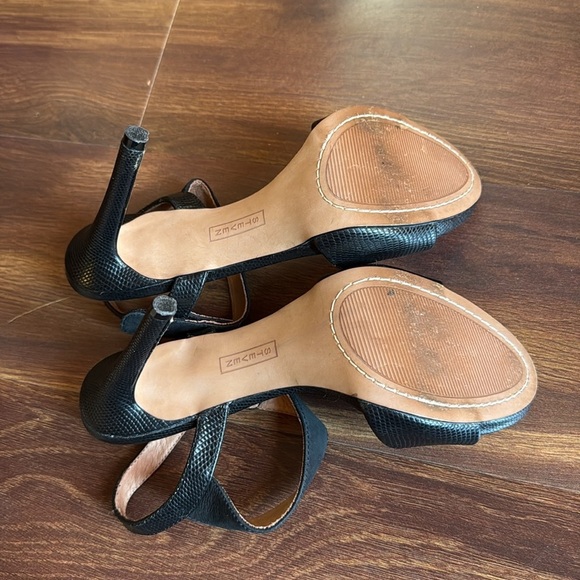 STEVEN by STEVE MADDEN Black Heels Size 6.5 - Picture 5 of 7